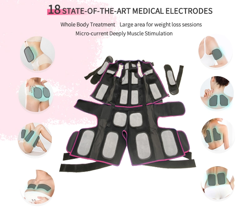 Bodytech EMS Beauty Salon Equipment Body Sculpting Vest Lymphatic Detox Beauty Slimming Xbody EMS Suit Beauty Clinic Use