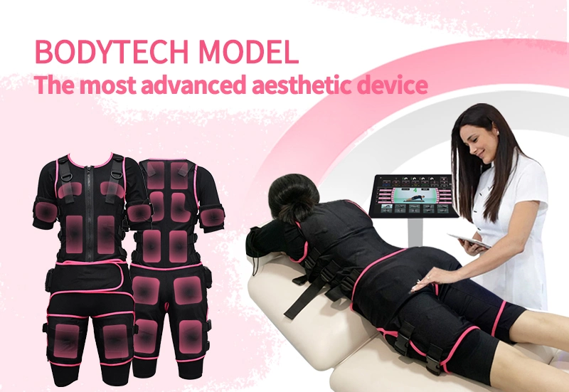 Bodytech EMS Beauty Salon Equipment Body Sculpting Vest Lymphatic Detox Beauty Slimming Xbody EMS Suit Beauty Clinic Use