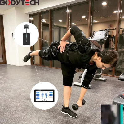 Спортивный костюм Bodytech Wireless EMS для похудения, тренировочная куртка для всего тела с электростимуляцией мышц